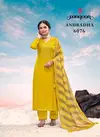 Anuradha By Rangoon Khatli Handwork Kurti Bottom With Dupatta Orders In India